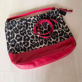 コーチ(COACH) 2wayバッグ ショルダーバッグ(レディース)(レオパード