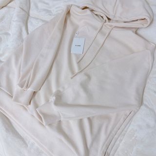 CLANE - 【未使用】CLANE SIDE ZIP WIDE HOODIEの通販 by ひろ's shop