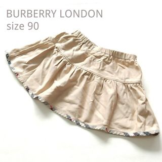 バーバリー(BURBERRY)のバーバリーロンドン * ノバチェック スカート 90サイズ ベージュ(スカート)