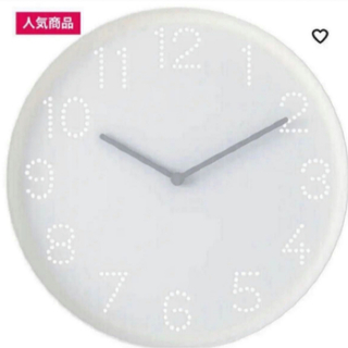 イケア(IKEA)の【新品】IKEA トロマ 壁掛け 無音 時計(掛時計/柱時計)