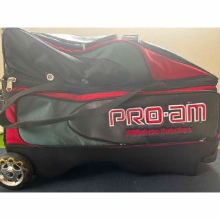 ボウリングバッグキャリー　3個用　ABS PRO-am(ボウリング)