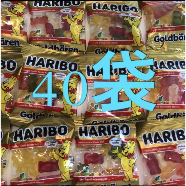 コストコ(コストコ)のコストコ　ハリボー　40袋 食品/飲料/酒の食品(菓子/デザート)の商品写真