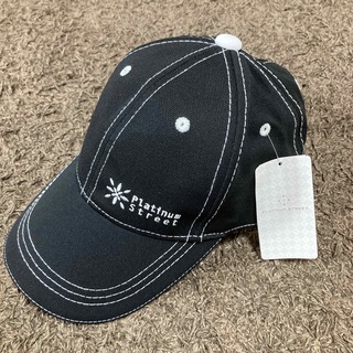 キャスコ(Kasco)の新品 未使用品 キャスコ ゴルフ 帽子 キャップ レディース ブラック(キャップ)