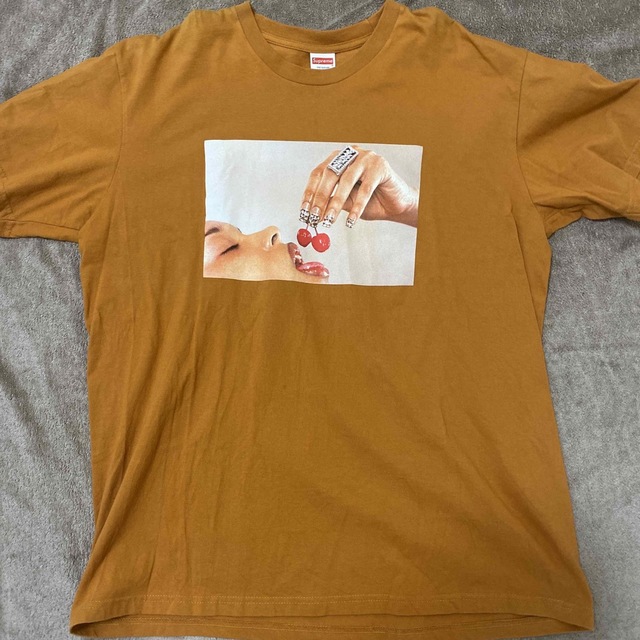 Supreme Cherries Tee Tシャツ　XL オレンジ