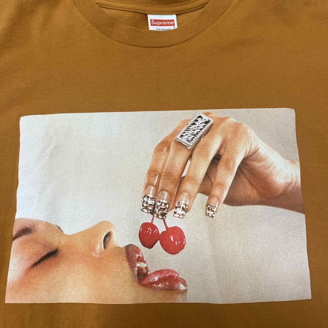 Supreme Cherries Tee Tシャツ　XL オレンジ