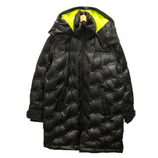 新品ＯＯＦwearバイカラー立体ボリュームメッシュパッド切替ダウンコートＸＸＳ