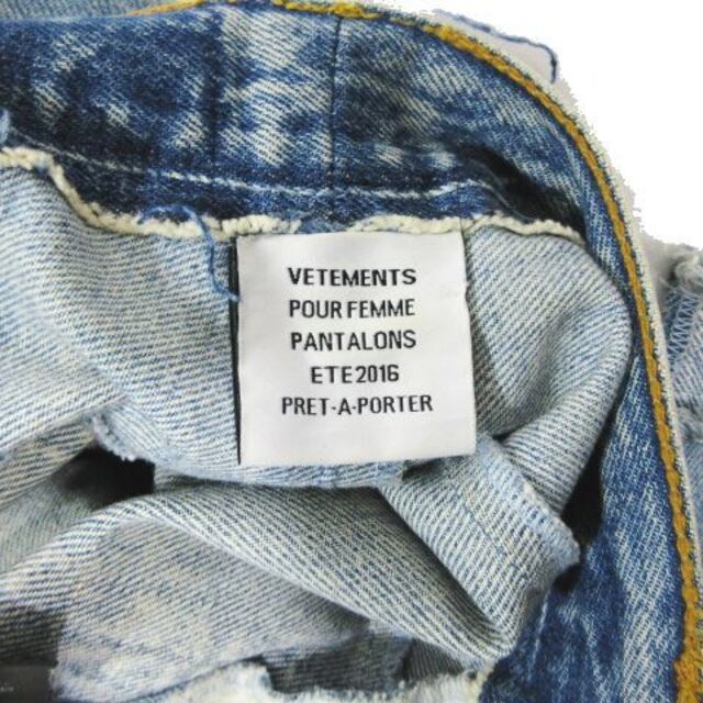 リーバイス リメイク ジーンズ ヴェトモン風 vetements Mサイズ