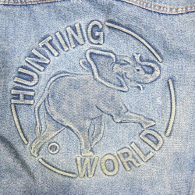 ハンティングワールド HUNTING WORLD デニム ジャケット S メンズ 6