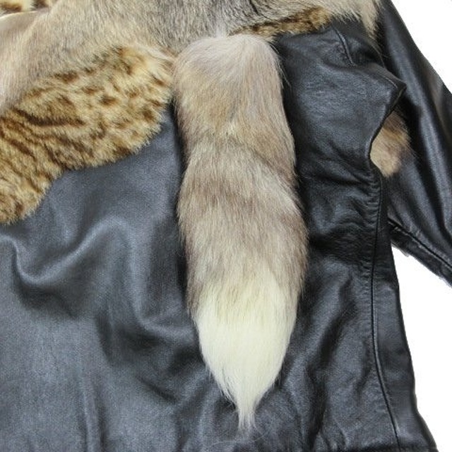 サガフォックス SAGA FOX 銀タグ フォックスファー レザージャケット レディースのジャケット/アウター(その他)の商品写真