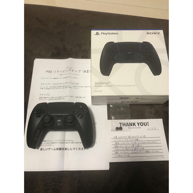 void ps5 コントローラー カスタム 背面ボタン 美品 純正 売れ筋