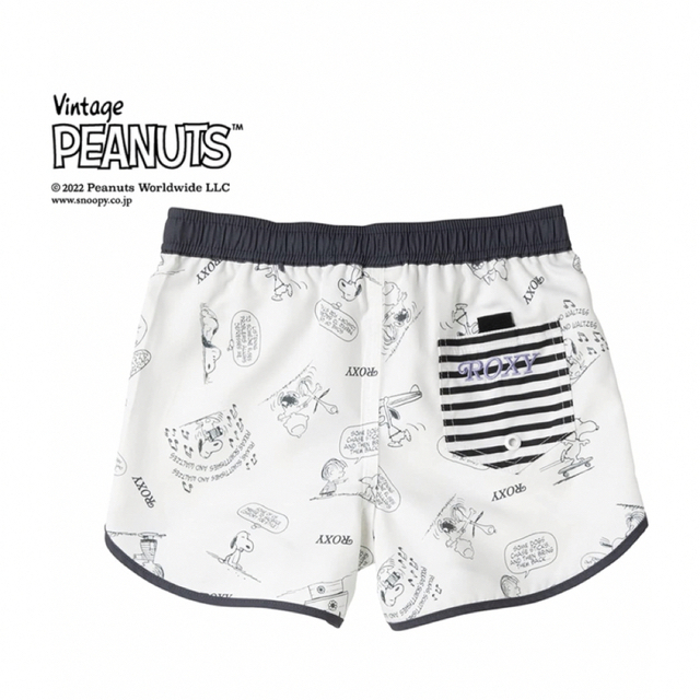 Roxy(ロキシー)のロキシー　ボードショーツ 130サイズ　PEANUTS ガールズ キッズ/ベビー/マタニティのキッズ服女の子用(90cm~)(水着)の商品写真