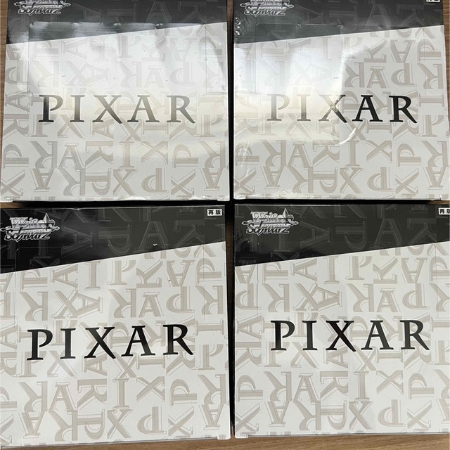 ピクサー pixar ヴァイスシュヴァルツ 未開封 box シュリンク付き 【超