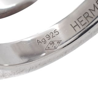 エルメス HERMES ムーヴアッシュ SV Ag925 8.69g 60サイズ 20号 リング・指輪