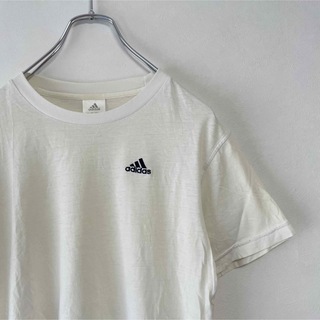 アディダス(adidas)の00年代 adidas ロゴ Tシャツ パフォーマンスロゴ ワンポイント(Tシャツ(半袖/袖なし))