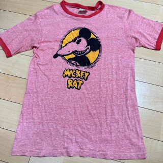 ヴィンテージ　ヘインズ　80s ミッキーラット Tシャツ(Tシャツ/カットソー(半袖/袖なし))