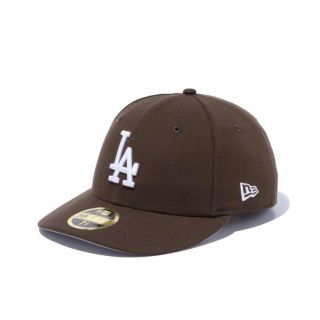 ニューエラー(NEW ERA)のLP 59FIFTY  ロサンゼルスドジャース ウォルナット × スノーホワイト(キャップ)