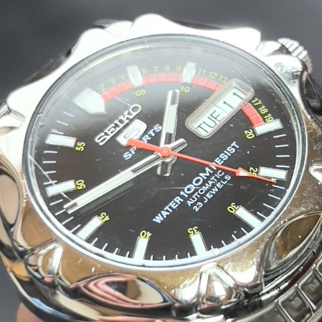 SEIKO - SEIKO 5 SPORTS 逆輸入モデル 自動巻 100m防水 機械式 メンズ