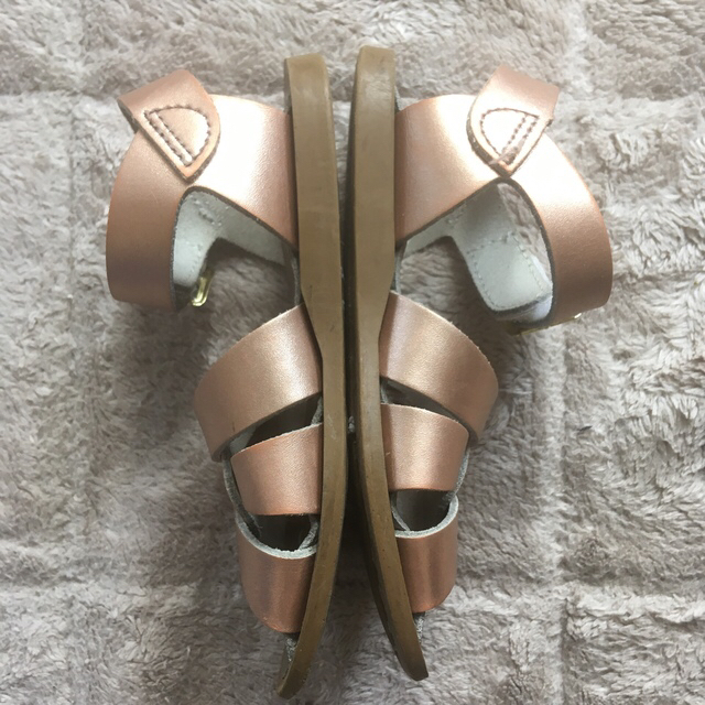 こどもビームス(コドモビームス)のSaltwater Sandals ソルトウォーター　サイズ7 キッズ/ベビー/マタニティのキッズ靴/シューズ(15cm~)(サンダル)の商品写真