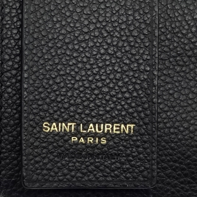 SAINT LAURENT PARIS サンローランパリ 6連キーリング カードケース ブラック