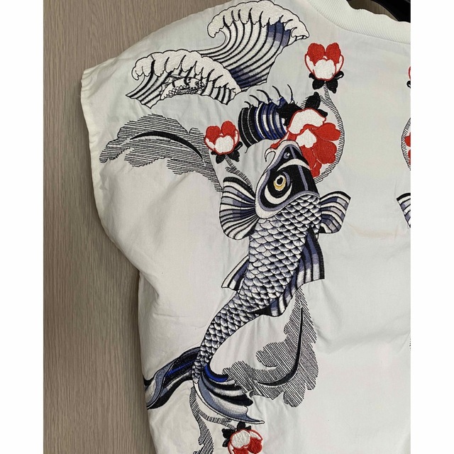 3.1 Phillip Lim(スリーワンフィリップリム)の3.1 phillip lim フィリップリム 鯉刺繍　ブラウス レディースのトップス(シャツ/ブラウス(長袖/七分))の商品写真