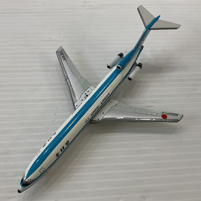 全日空商事 ANA/アナ BOEING/ボーイング 727-200 MOHICAN LOOK/モヒカン ルック 1978 JA8355 1:400  飛行機 模型