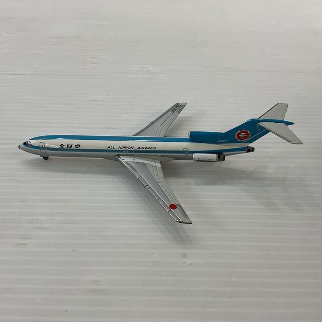 全日空商事 ANA/アナ BOEING/ボーイング 727-200 MOHICAN LOOK/モヒカン ルック 1978 JA8355 1:400  飛行機 模型