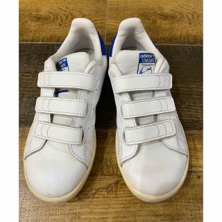 アディダス(adidas)のアディダス　スタンスミスブルー　Kids 19.0cm(スニーカー)