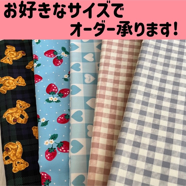 ふーちゃんママ様 ランチョンマット 巾着袋 ハンドメイドのキッズ/ベビー(外出用品)の商品写真