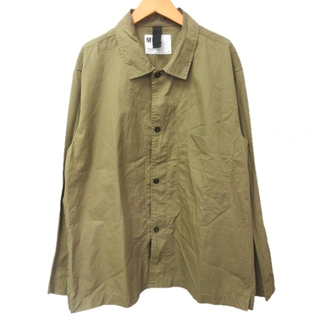 MHL. 21AW CRISP COTTON TWILL シャツジャケット L - シャツ