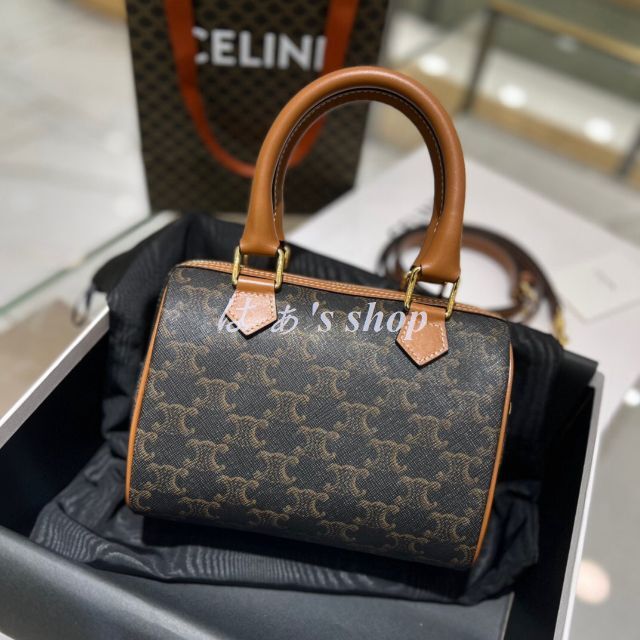 50%OFF celine - celine スモールボストン トリオンフキャンバス