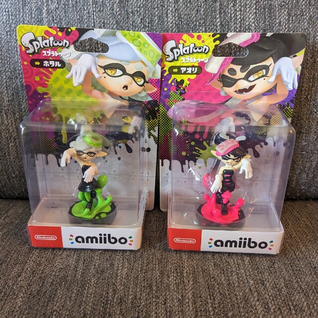 amiibo アオリ ホタル シオカラーズ セット スプラトゥーン