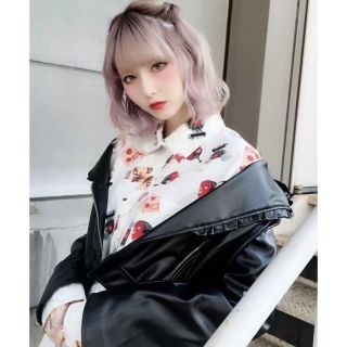 アンクルージュ(Ank Rouge)のJamie エーエヌケー チョコレートベアユニセックスBIGブラウス(シャツ/ブラウス(長袖/七分))