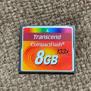 トランセンド(Transcend)のコンパクトフラッシュ　8GB(その他)