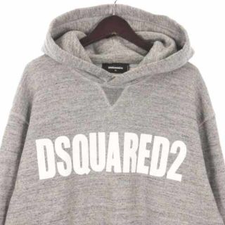 ★新品未使用★ D SQUARED2♡ ロゴ フーディー★ パーカー 黒 裏起毛