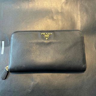 プラダ(PRADA)のPRADA プラダ ラウンドファスナー 長財布(長財布)