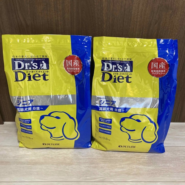 ドクターズダイエット シニア 3.8kg 2袋 犬 用 ドクターズダイエット シニア 3.8kg 2袋 犬 用