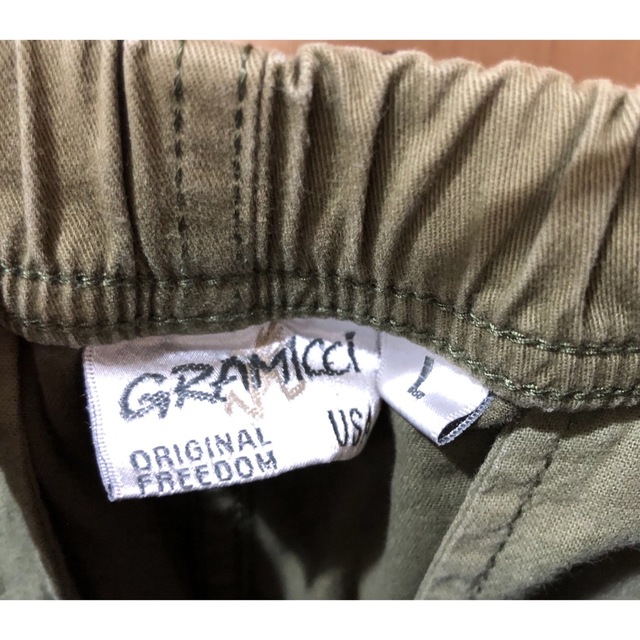 GRAMICCI(グラミチ)のGramicci　ハーフパンツ　メンズ　カーキ メンズのパンツ(ショートパンツ)の商品写真