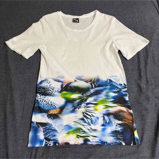 フセインチャラヤン(Hussein Chalayan)のフセイン チャラヤン PUMA プーマ　コラボ　Tシャツ　半袖　メンズ　レア(Tシャツ/カットソー(半袖/袖なし))