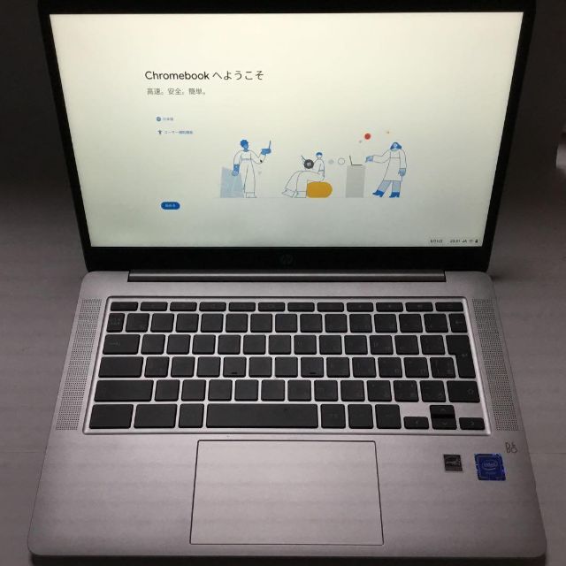Google(グーグル)の【中古】Chromebook HP 14型 タッチディスプレイamazon 限定 スマホ/家電/カメラのPC/タブレット(ノートPC)の商品写真