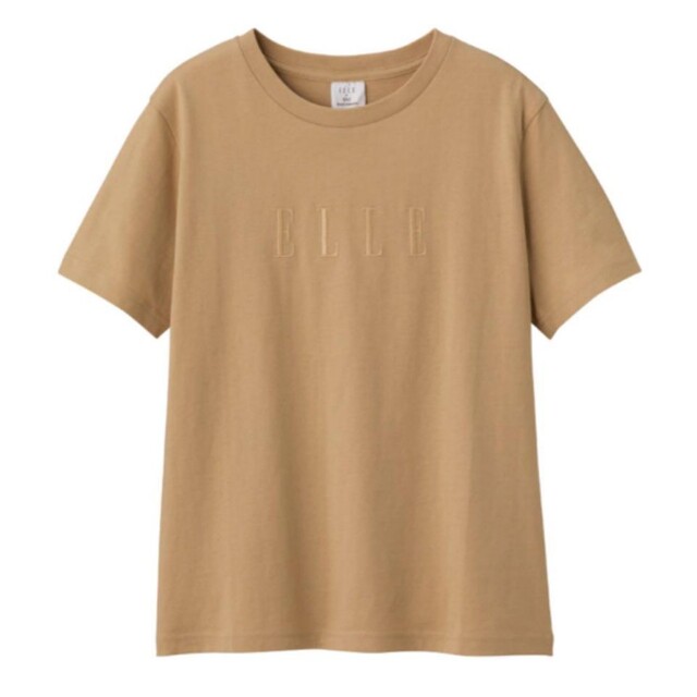 GU(ジーユー)のelle Tshirt レディースのトップス(Tシャツ(半袖/袖なし))の商品写真