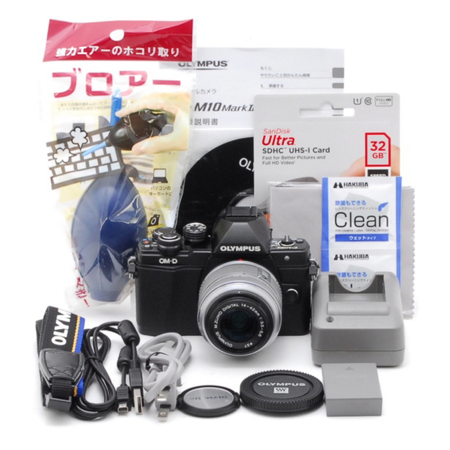 付属品充実の大満足商品❤️OLYMPUS OM-D E-M10 Mark II-