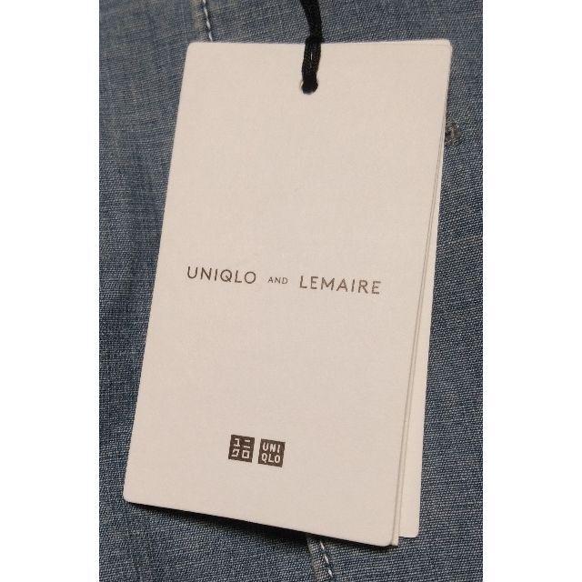 UNIQLO - UNIQLO AND LEMAIRE シャンブレージャケット M 未着用 UNIQLO - UNIQLO AND LEMAIRE シャンブレージャケット M 未着用