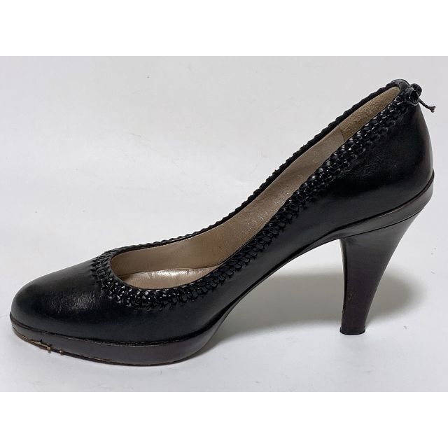 Salvatore Ferragamo フェラガモ 5≒22cm パンプス 黒F Salvatore Ferragamo フェラガモ 5≒22cm パンプス 黒F