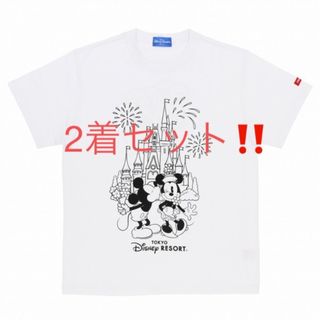 Disney× MILKFEDとコラボ限定Tシャツ　2枚セット！