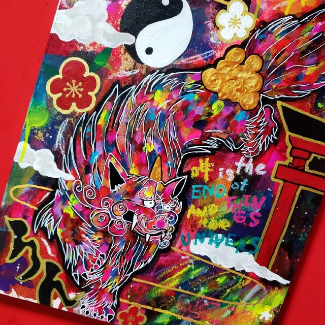 2021年製作*価格交渉OK】智慧−WISDOM2- 現代アート 絵画-