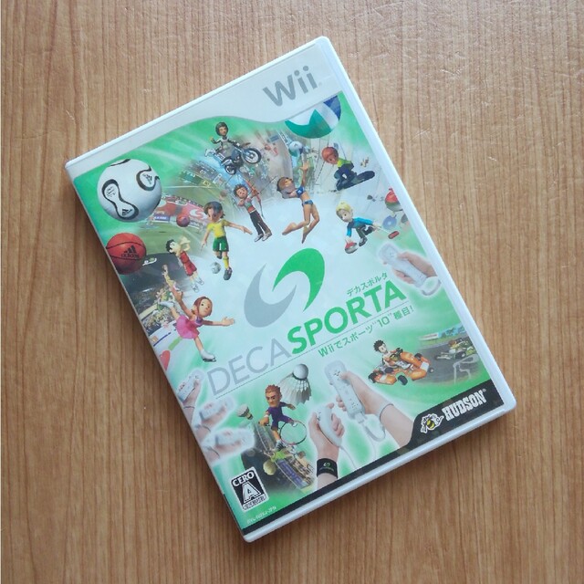 Wii(ウィー)のWii DECA SPORTA（デカスポルタ） Wiiでスポーツ“10”種目！ エンタメ/ホビーのゲームソフト/ゲーム機本体(家庭用ゲームソフト)の商品写真