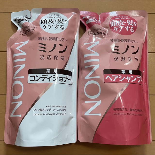 MINON(ミノン)のミノン 薬用ヘアシャンプー 詰換用(380ml) コスメ/美容のヘアケア/スタイリング(シャンプー)の商品写真