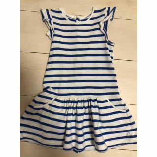 プチバトー(PETIT BATEAU)のプチバトー  ボーダー　ワンピース(ワンピース)