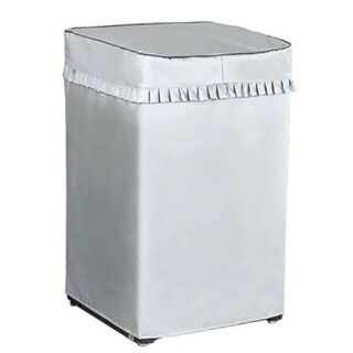 洗濯機カバー シルバー標準S 老化防止 屋外 防水 防塵 防湿 紫外線遮断 日焼(洗濯機)