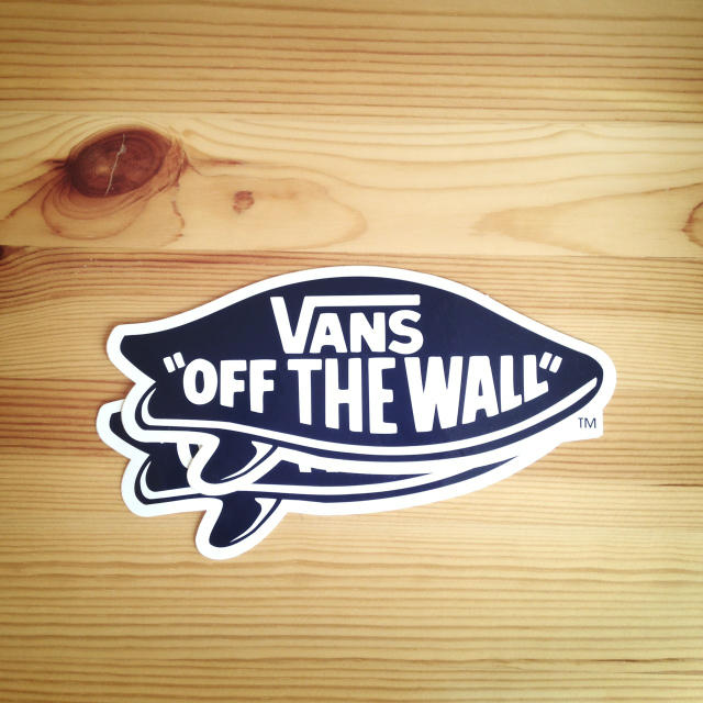 VANS(ヴァンズ)のVANS☆大きめステッカー2枚 その他のその他(その他)の商品写真